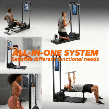 All-in-One Foldable Home Gym System