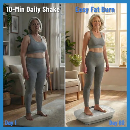 SIT & SLIM! Effortless Toning Starts NOW. Your Smart Vibration Shortcut to a Better Shape.