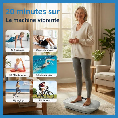 SIT & SLIM! Effortless Toning Starts NOW. Your Smart Vibration Shortcut to a Better Shape.