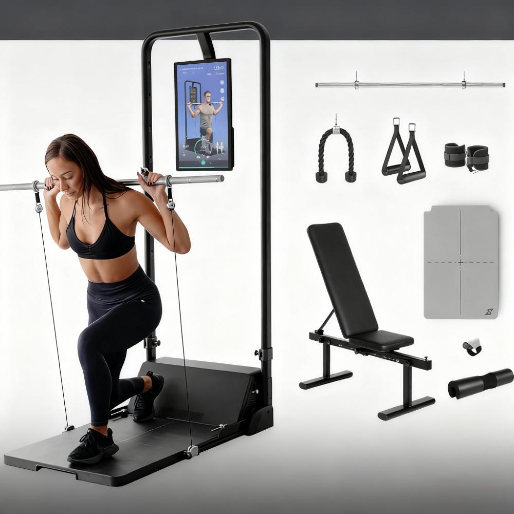 All-in-One Foldable Home Gym System