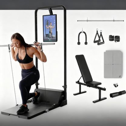 All-in-One Foldable Home Gym System
