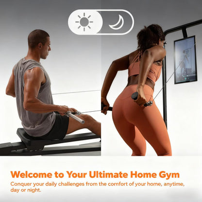 All-in-One Foldable Home Gym System